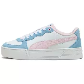 Кроссовки Puma Skye Skateboarding Shoes Women's Low-top White/blue, белый/синий