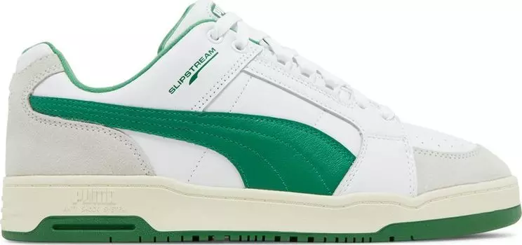 Кроссовки Puma Slipstream Lo Retro White Amazon Green, белый