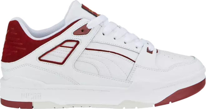 Кроссовки Puma Slipstream White Intense Red, белый