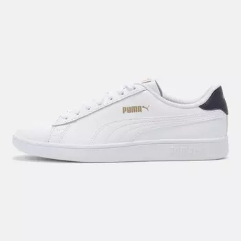 Кроссовки Puma Smash Unisex, white/peacoat/team gold