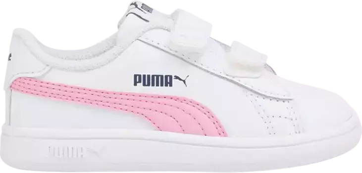 Кроссовки Puma Smash v2 Infant White Prism Pink, белый