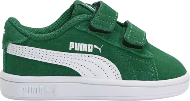 Кроссовки Puma Smash V2 Suede Infant Vine, зеленый