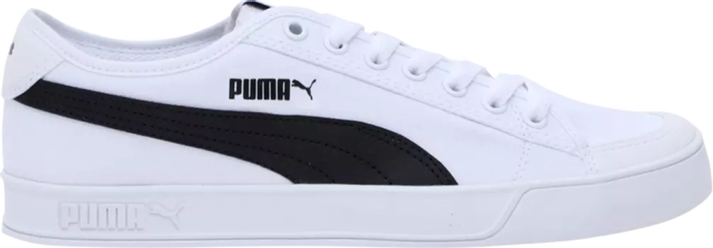 Кроссовки Puma Smash v2 Vulc CV White Black, белый