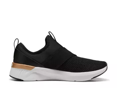 Кроссовки Puma SoftRide Harli Slip-On — женские, черные