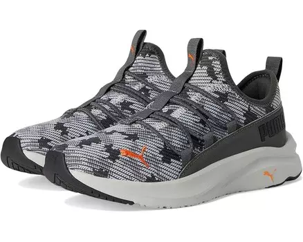 Кроссовки PUMA Softride One4All, цвет Shadow Grey/Rickie Orange