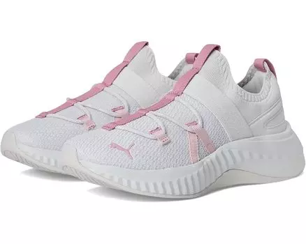Кроссовки PUMA Softride Sera Slip-on Cross Training Shoes, цвет Feather Gray/Poised Pink/Mauve Mist