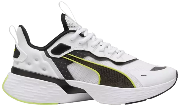 Кроссовки Puma Softride Sway 'White Black Lime Pow', белый