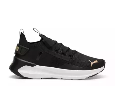 Кроссовки Puma Softride Symmetry Fuzion — женские, черные/белые