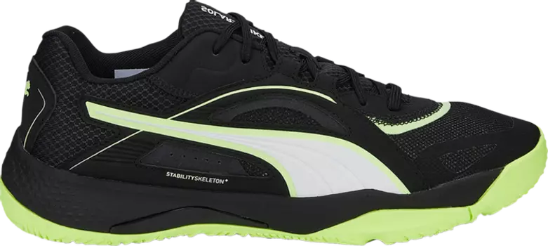 Кроссовки Puma Solarstrike 2 Racquet Black Fizzy Light, черный