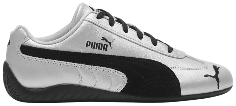 Кроссовки Puma Speedcat Leather 'Silver Black' Billy's Tokyo Exclusive, серебряный