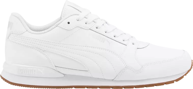 Кроссовки Puma ST Runner v3 Leather White Gum, белый