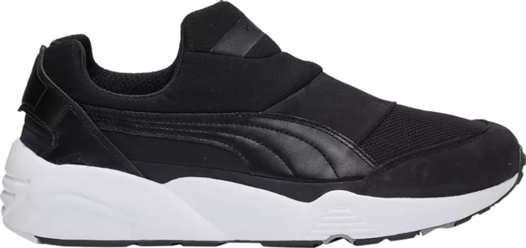 Кроссовки Puma Stampd x Trinomic Sock NM Black White, черный