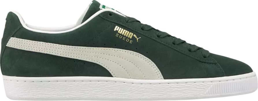 Кроссовки Puma Suede Classic 21 Green Gables, зеленый