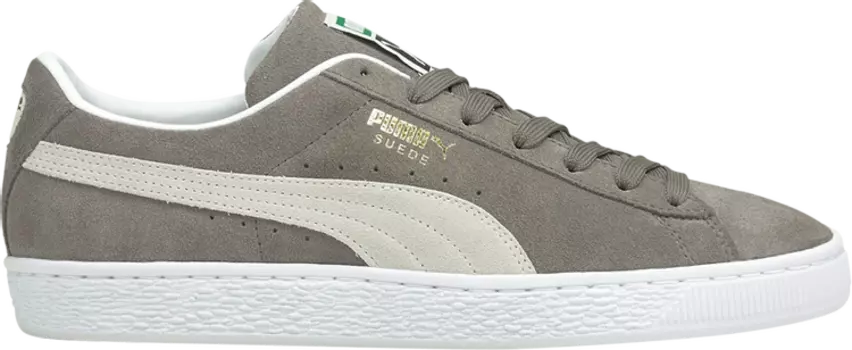 Кроссовки Puma Suede Classic 21 Steel Grey, серый