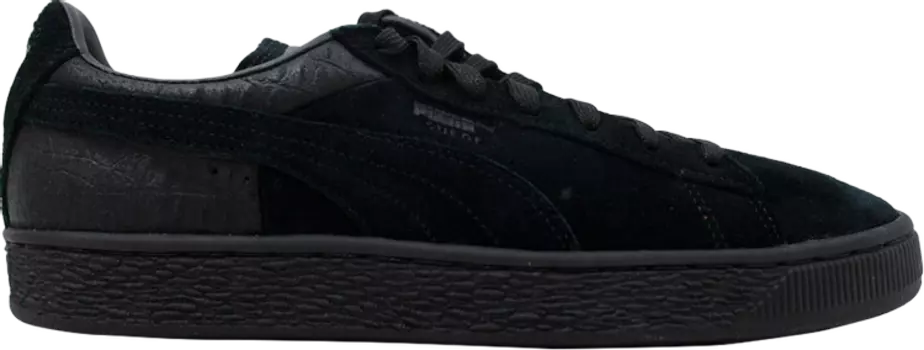 Кроссовки Puma Suede Classic Emboss Black, черный