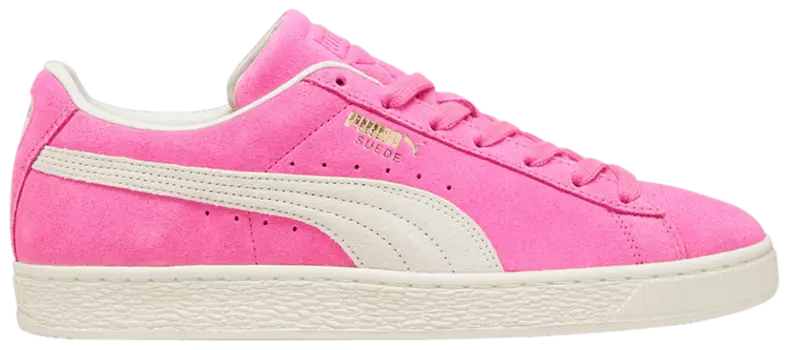 Кроссовки Puma Suede 'Neon - Poison Pink', розовый