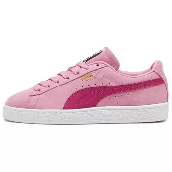 Кроссовки Puma Suede Skateboarding Shoes Unisex Low-top Pink, розовый
