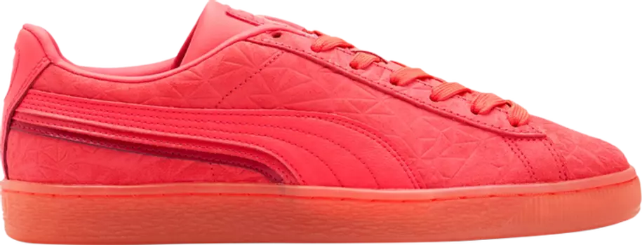 Кроссовки Puma Suede Triplex Mono Quake - Sunblaze, розовый