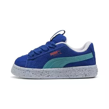 Кроссовки PUMA Suede XL, цвет Turquoise/Cobalt blue