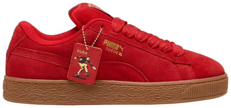 Кроссовки Puma Suede XL 'Play Loud', красный