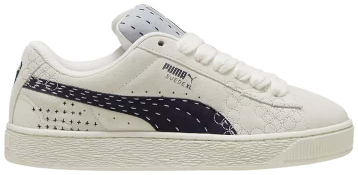 Кроссовки Puma Suede XL 'Sashiko - Warm White', кремовый