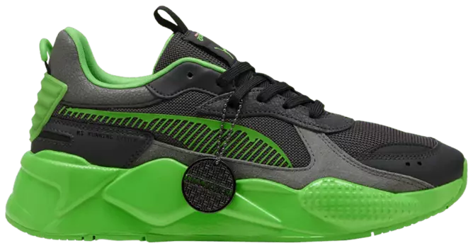 Кроссовки Puma Teenage Mutant Ninja Turtles x RS-X 'City Sewer', зеленый