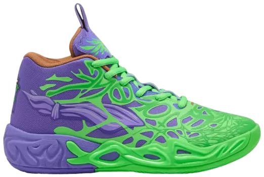 Кроссовки Puma Teenage Mutant Ninja Turtles x MB.04 Big Kid 'Donatello & Raphael', зеленый