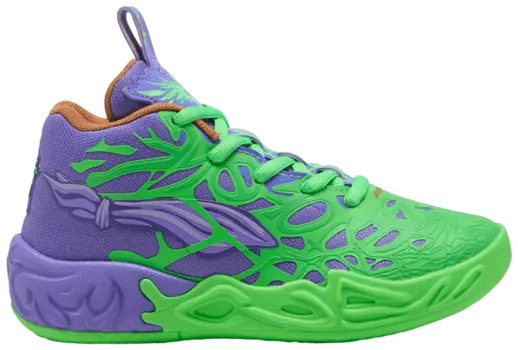 Кроссовки Puma Teenage Mutant Ninja Turtles x MB.04 Little Kid 'Donatello & Raphael', зеленый