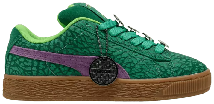 Кроссовки Puma Teenage Mutant Ninja Turtles x Suede XL Big Kid 'The Four Turtles', зеленый