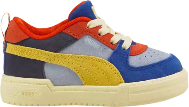 Кроссовки Puma Tinycottons x CA Pro Infant Forever Blue Aspen Gold, синий