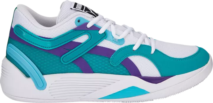 Кроссовки Puma TRC Blaze Court White Deep Aqua, белый
