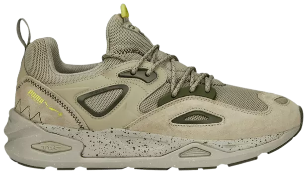 Кроссовки Puma TRC Blaze Elevated Hike 'Birch Tree Green Moss', зеленый