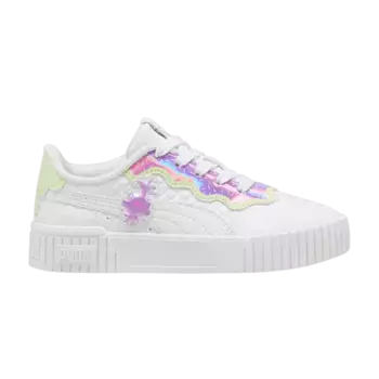 Кроссовки Puma Trolls x Carina 2.0 Little Kid Queen Poppy, белый