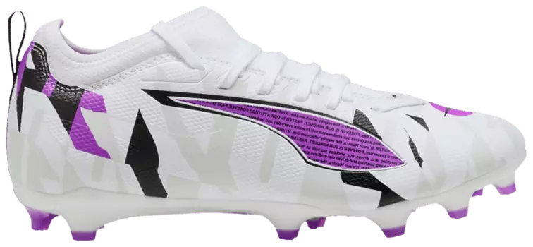 Кроссовки Puma Ultra Match 5 FG AG Big Kid 'Forever Pack', белый