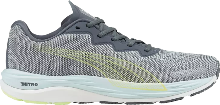 Кроссовки Puma Velocity Nitro 2 Dark Slate Nitro Blue, серый
