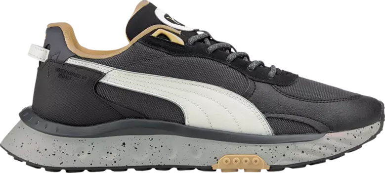 Кроссовки Puma Wild Rider Winter - Black Ebony, черный