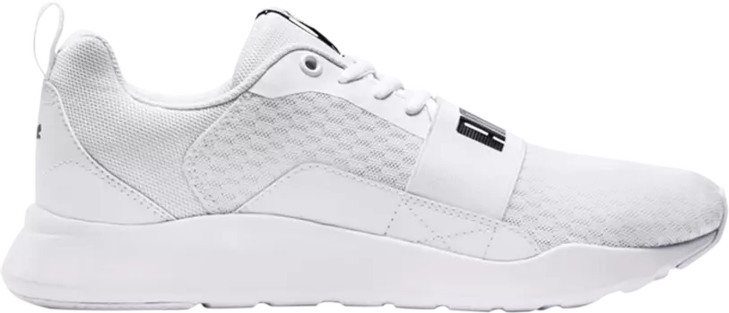 Кроссовки Puma Wired Lace Up White Black, белый