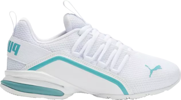 Кроссовки Puma Wmns Axelion Metallic White Porcelain, белый