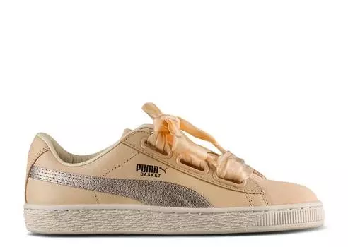 Кроссовки Puma WMNS BASKET 'HEART UP - NATURAL VACHETTA',