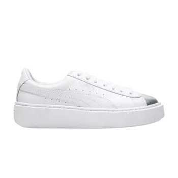Кроссовки Puma Wmns Basket Platform 'Iridescent', белый
