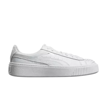 Кроссовки Puma Wmns Basket Platform 'Ocean', белый