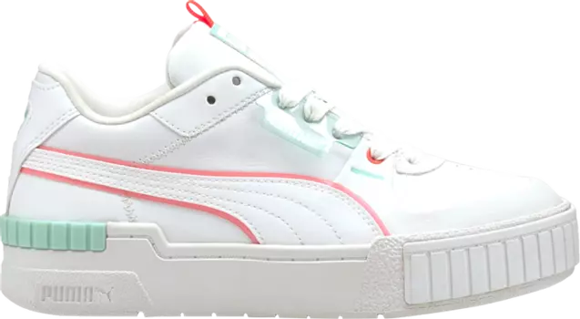 Кроссовки Puma Wmns Cali Sport City Lights - White Sunblaze, белый