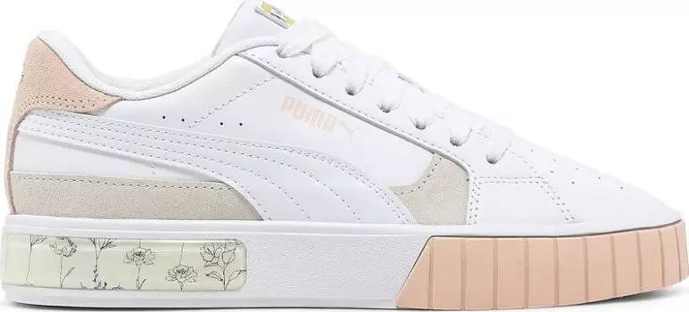 Кроссовки Puma Wmns Cali Star In Bloom - Cloud Pink, белый