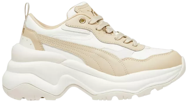 Кроссовки Puma Wmns Cilia Wedge 'Warm White Toasted Almond', кремовый