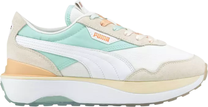 Кроссовки Puma Wmns Cruise Rider GL White Eggshell Blue, белый