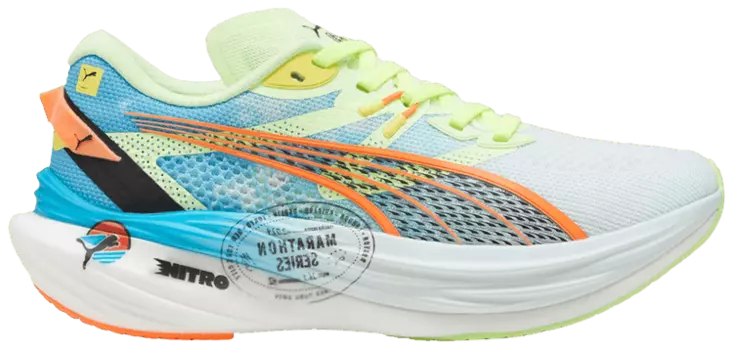 Кроссовки Puma Wmns Deviate Nitro 3 'Marathon Series', синий