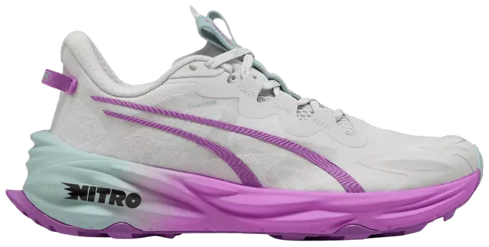 Кроссовки Puma Wmns Fast-Trac Nitro 3 'Seasons - Feather Grey Pure Magenta', серый