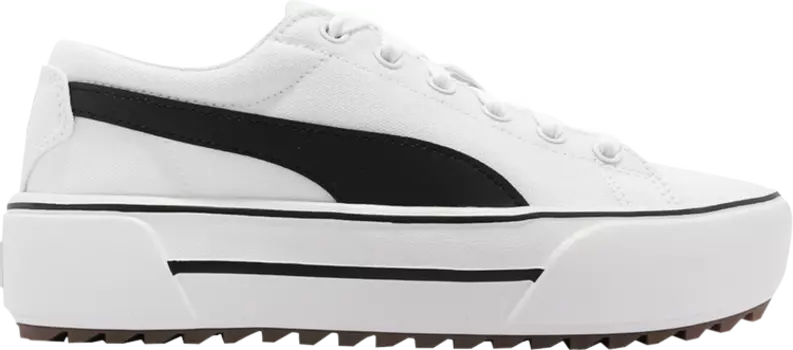Кроссовки Puma Wmns Kaia Platform White Black, белый