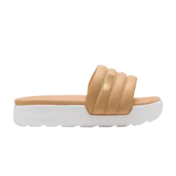 Кроссовки Puma Wmns Karmen Puffy Slide Warm Beige, желто-коричневый