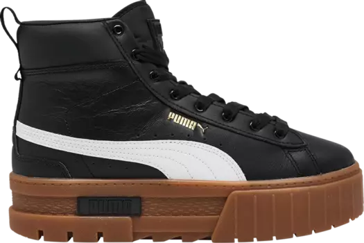 Кроссовки Puma Wmns Mayze Mid Black Gum, черный